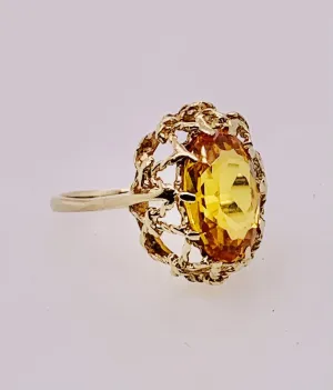 10K Estate Birthstone Ring