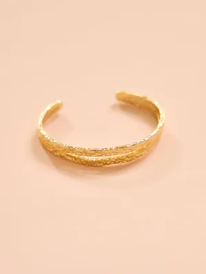 Arms of Eve Elodi Gold Cuff Bracelet in Gold