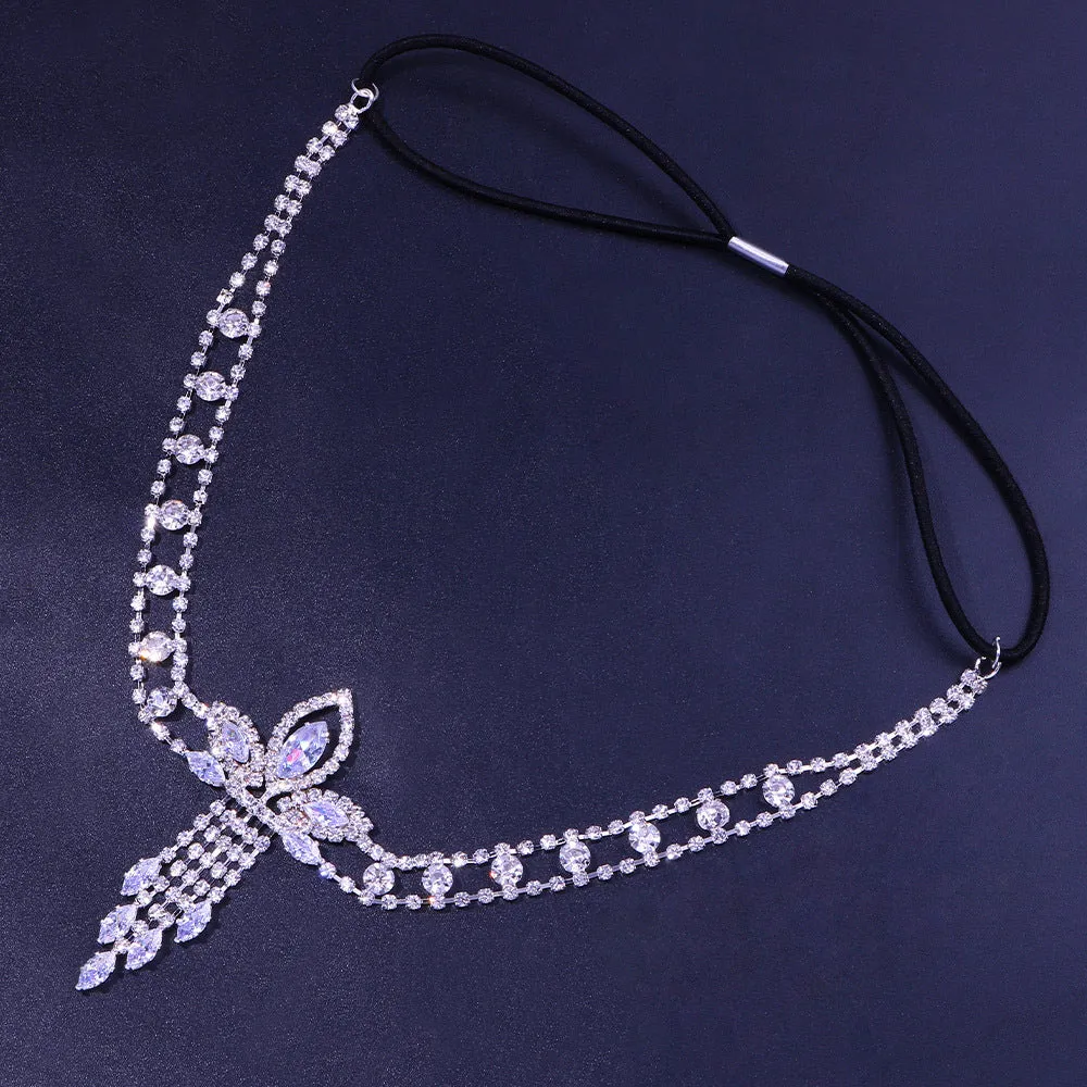 BerriesJam - 2024Personalized Tassel Zircon Hair Chain