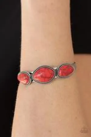 Bracelets Stone Solace - Red  B205