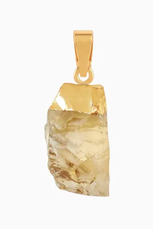 Citrine Crystal Pendant