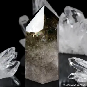 Citrine Smoky Phantom Quartz Isis Crystal Point 'The Doorway'