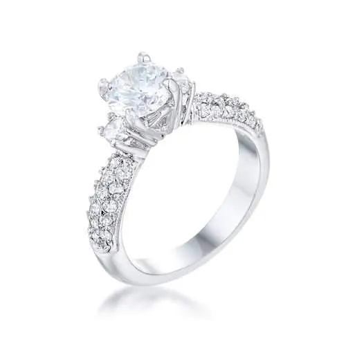 Classic Pave Bridal Ring