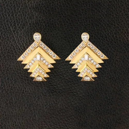 Diamond Estate Earrings