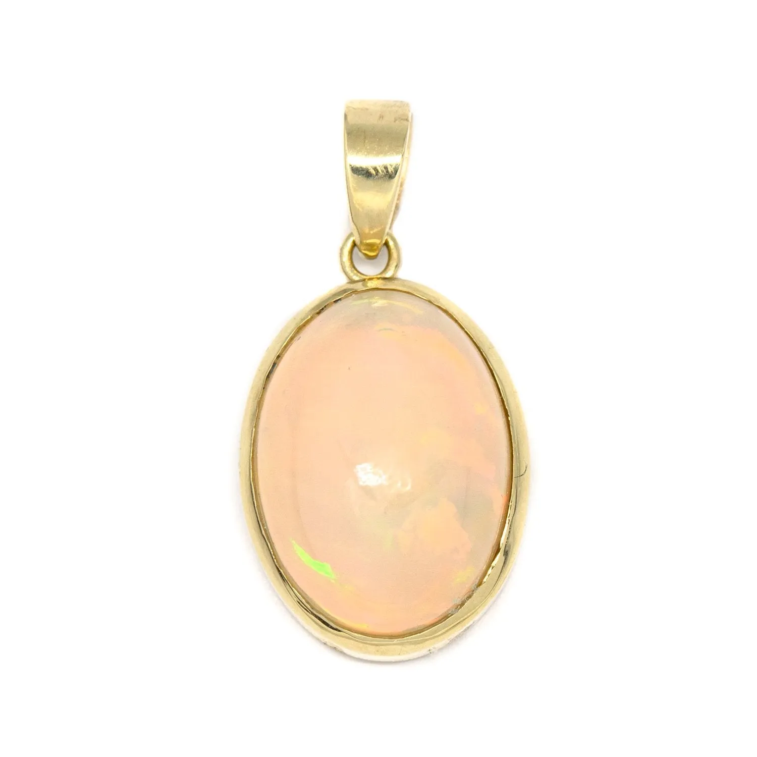 Flashy Ethiopian Opal Pendant