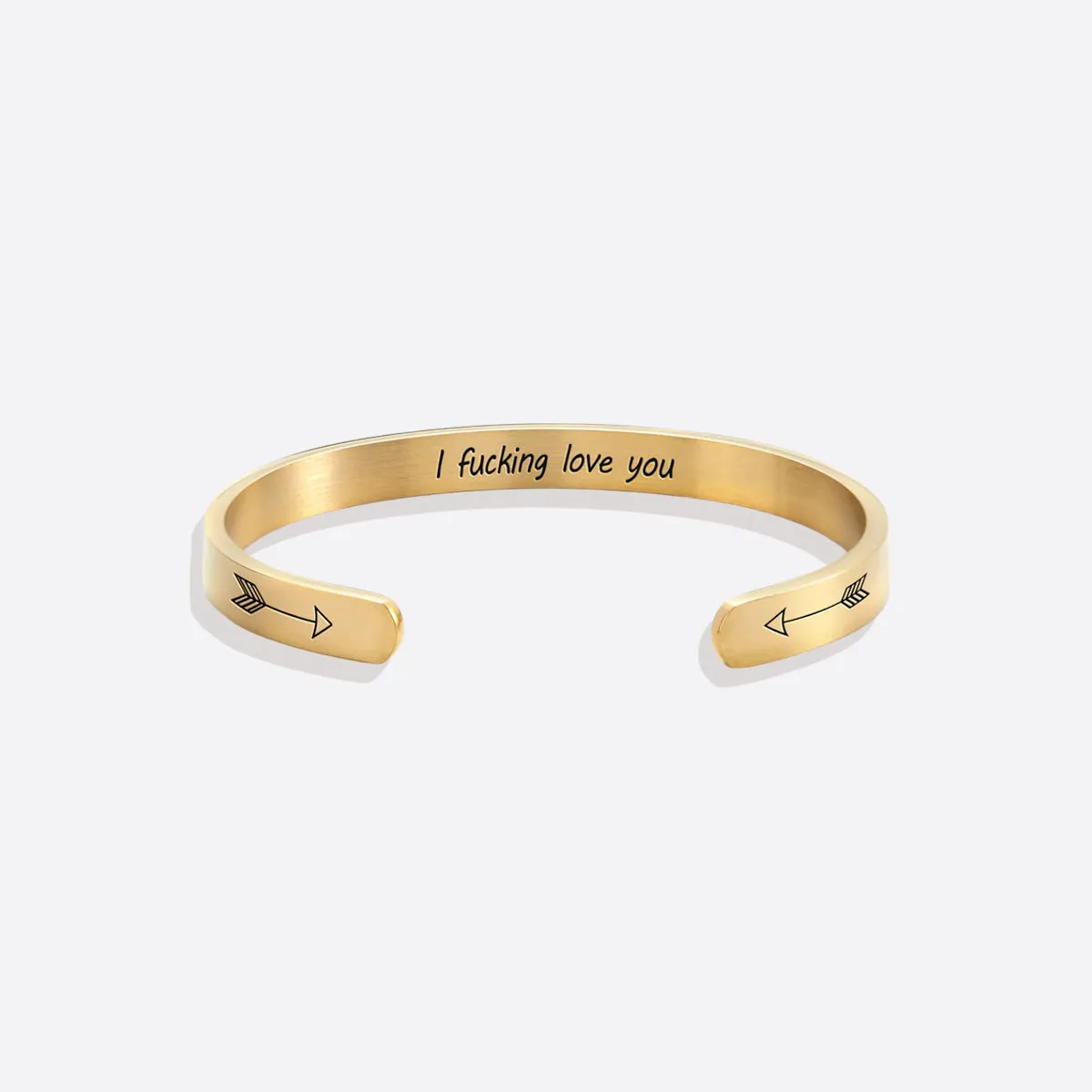 I Fucking Love You Personalizable Cuff Bracelet