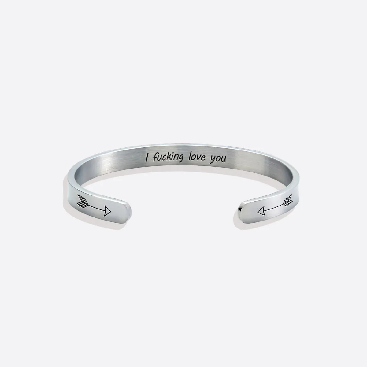 I Fucking Love You Personalizable Cuff Bracelet