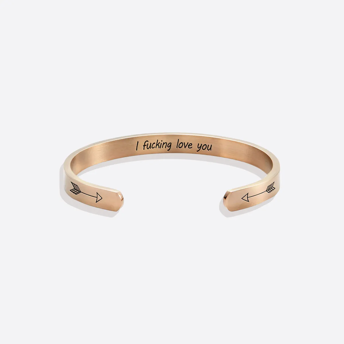 I Fucking Love You Personalizable Cuff Bracelet