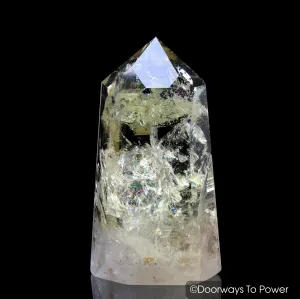 John of God Citrine Crystal Point Devic Temple & Manifest Spirit Isis