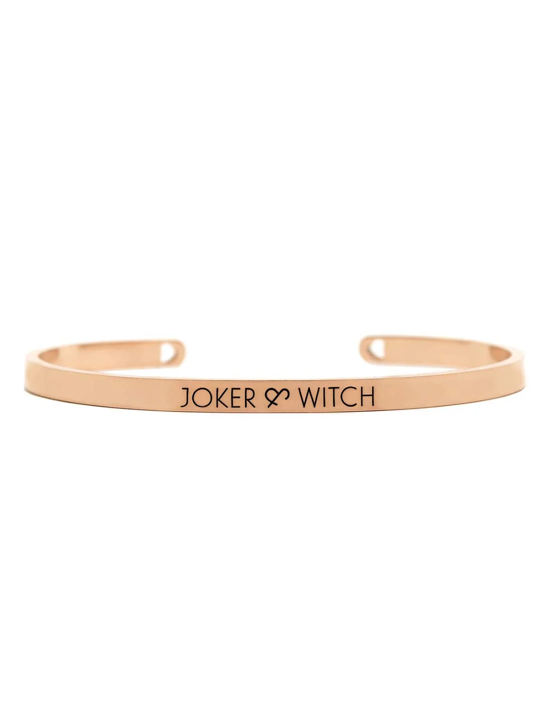 Joker & Witch Rose Shadow Rosegold Watch Bracelet Stack for Women