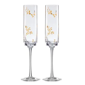 Lenox Opal Innocence Flourish Flute Pair (SKU: 890865)