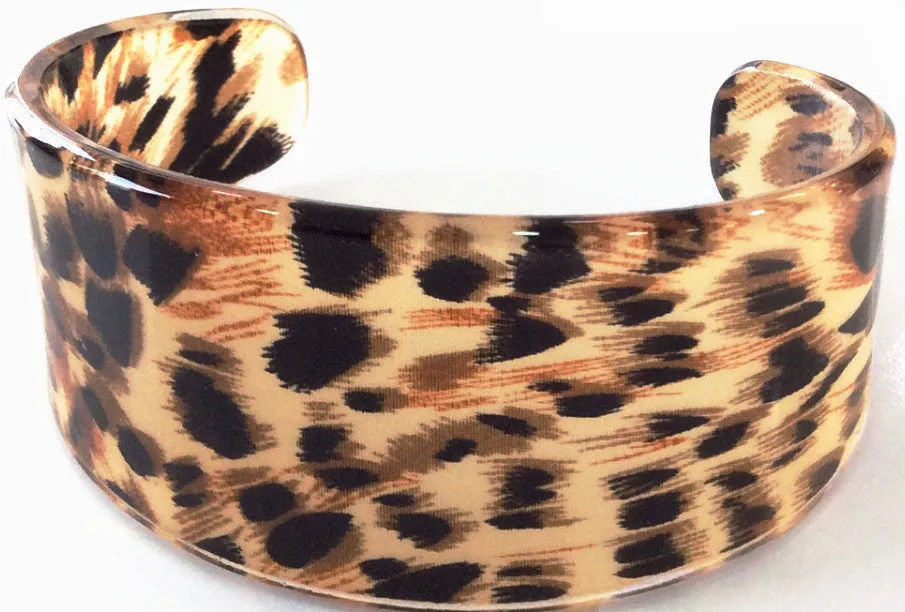 Leopard Cuff Bracelet