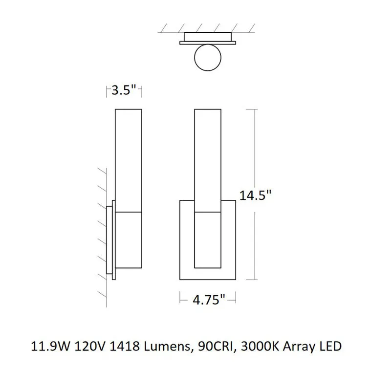 Magneta Outdoor Wall Light