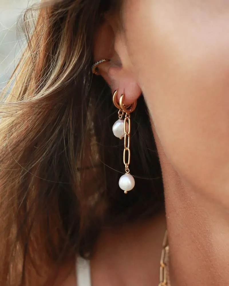 Mini Perla Earrings