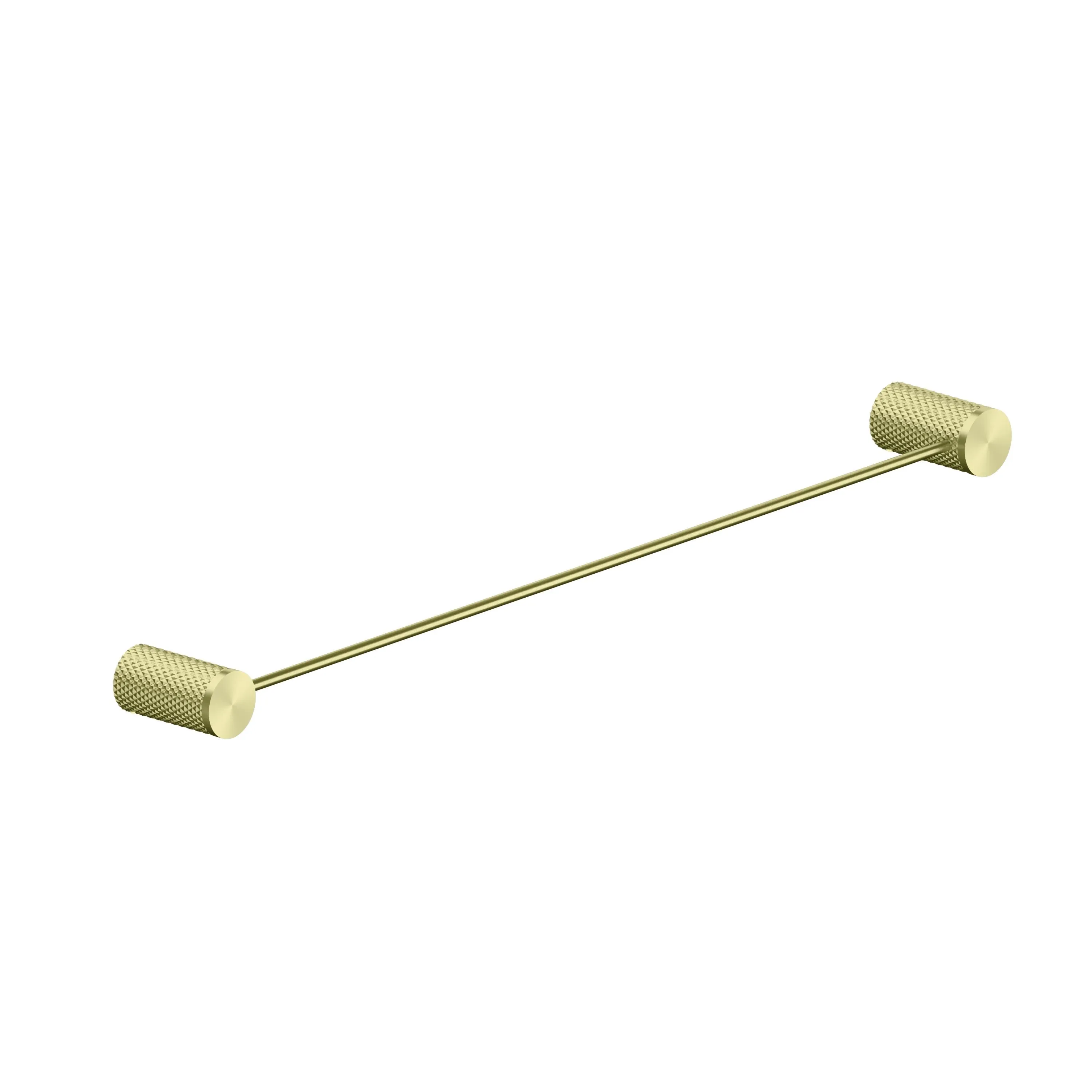 Opal Single Towel Rail 600mm Brushed Gold 2524-BG