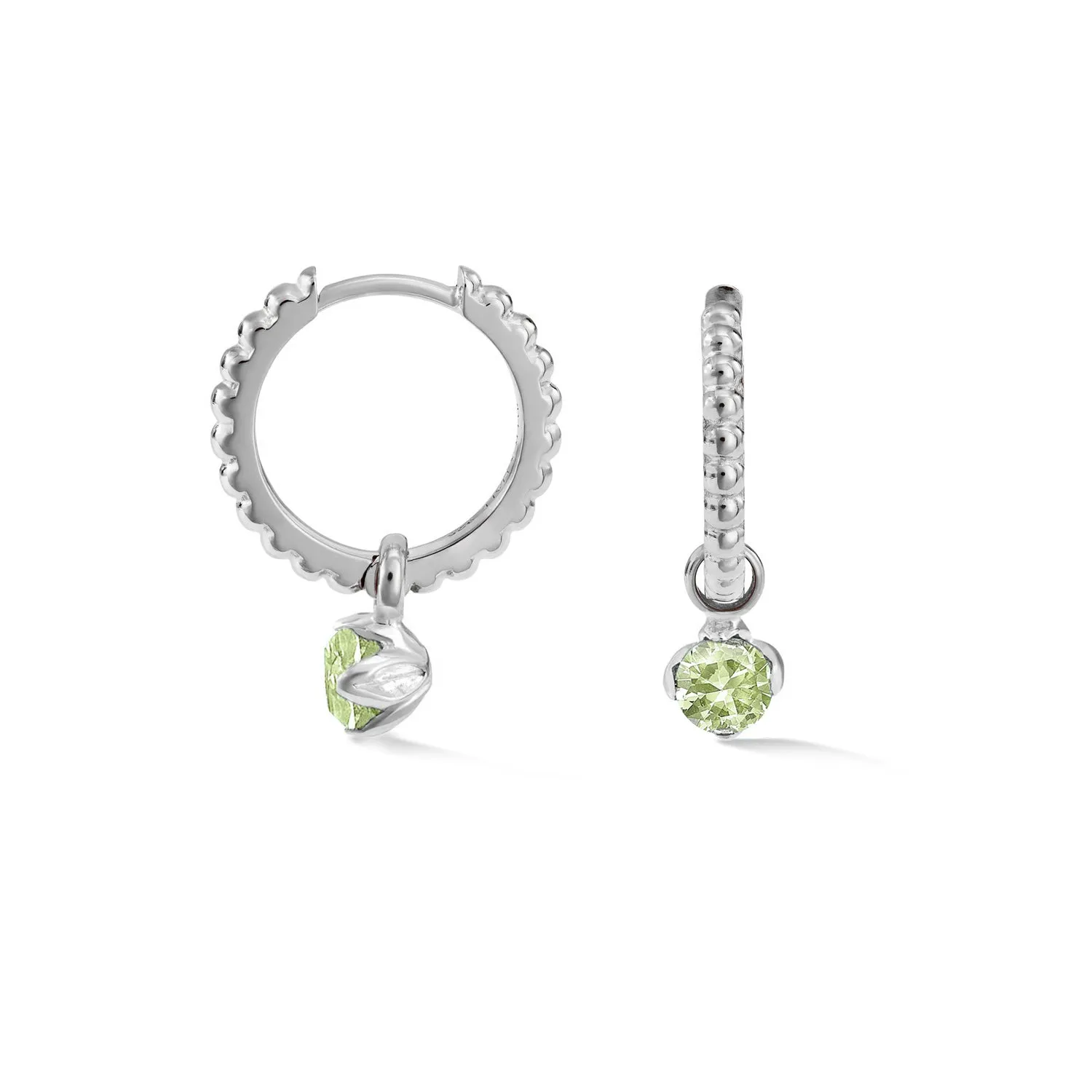 Peridot Orissa Hoops