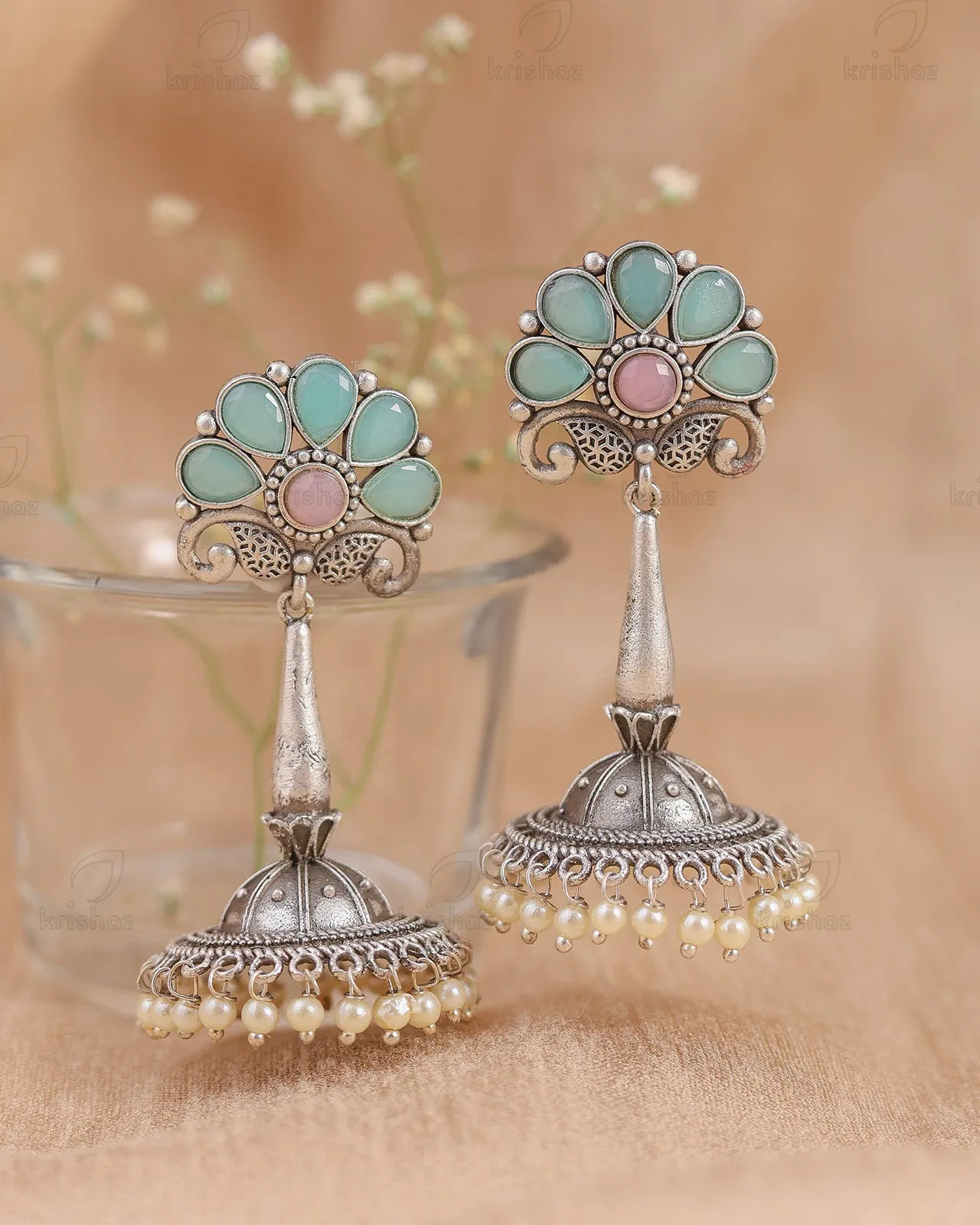 Pratiksha Jhumki Earrings - wxo