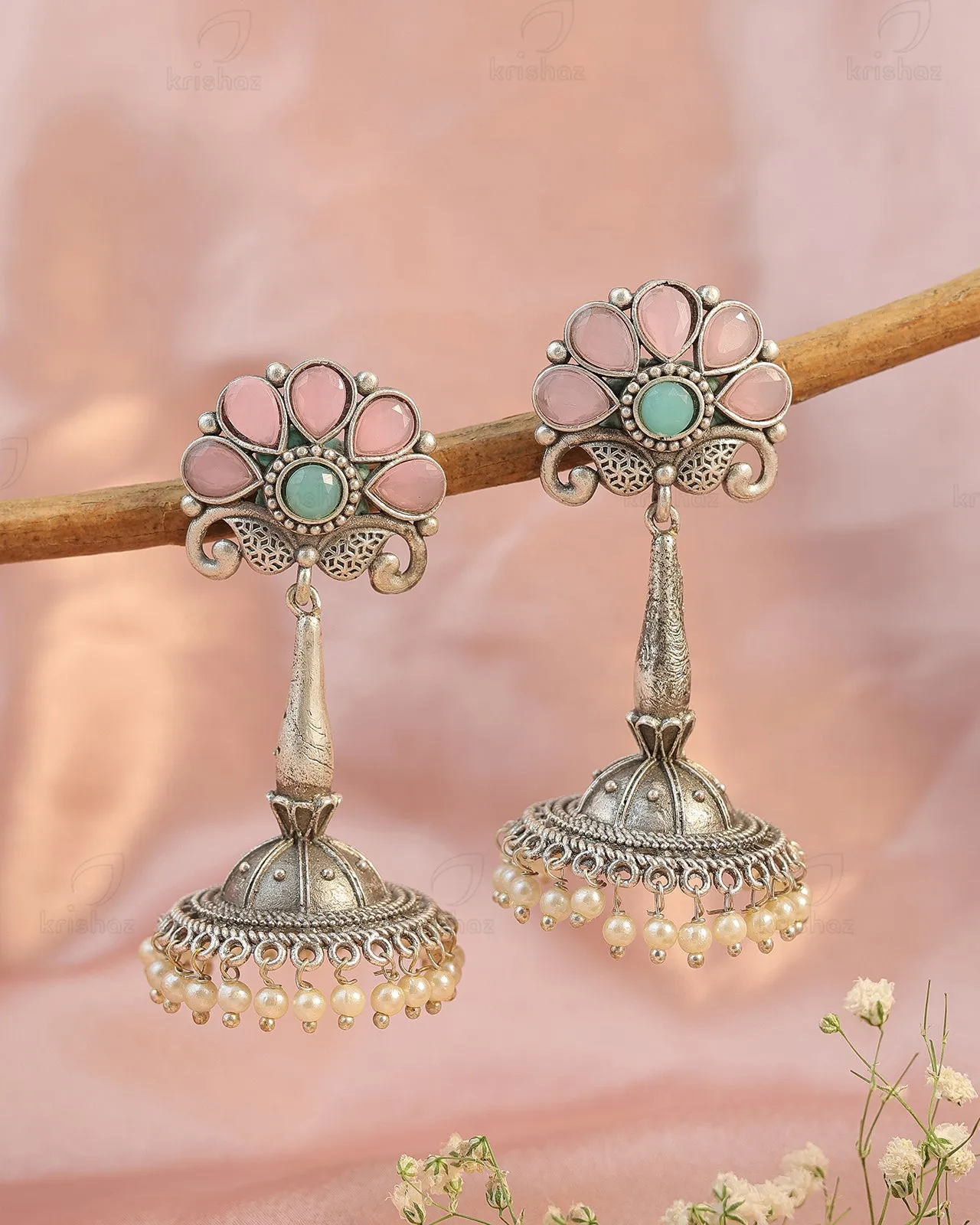 Pratiksha Jhumki Earrings - wxo