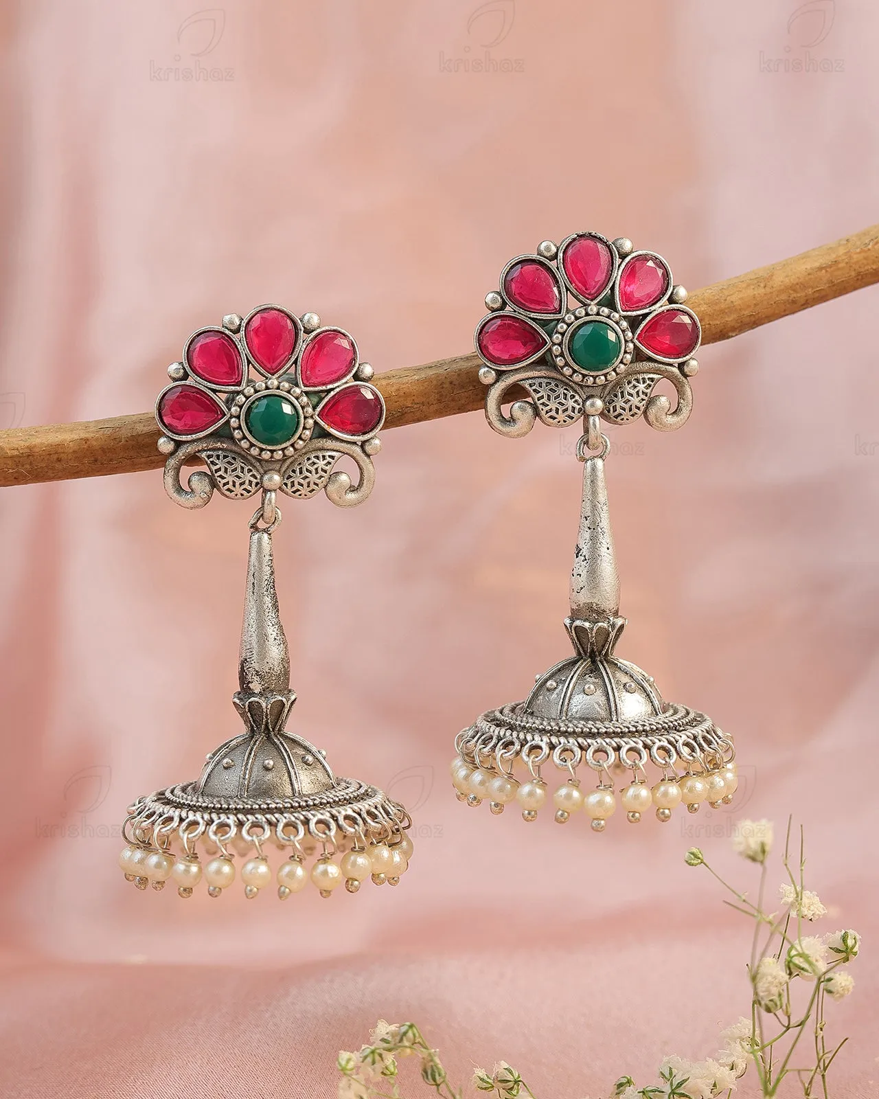 Pratiksha Jhumki Earrings - wxo