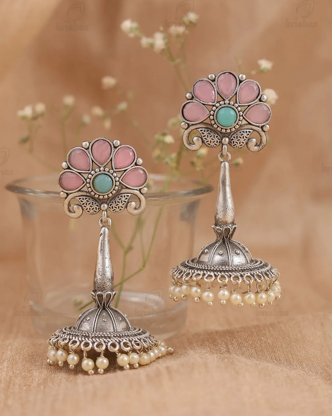 Pratiksha Jhumki Earrings - wxo