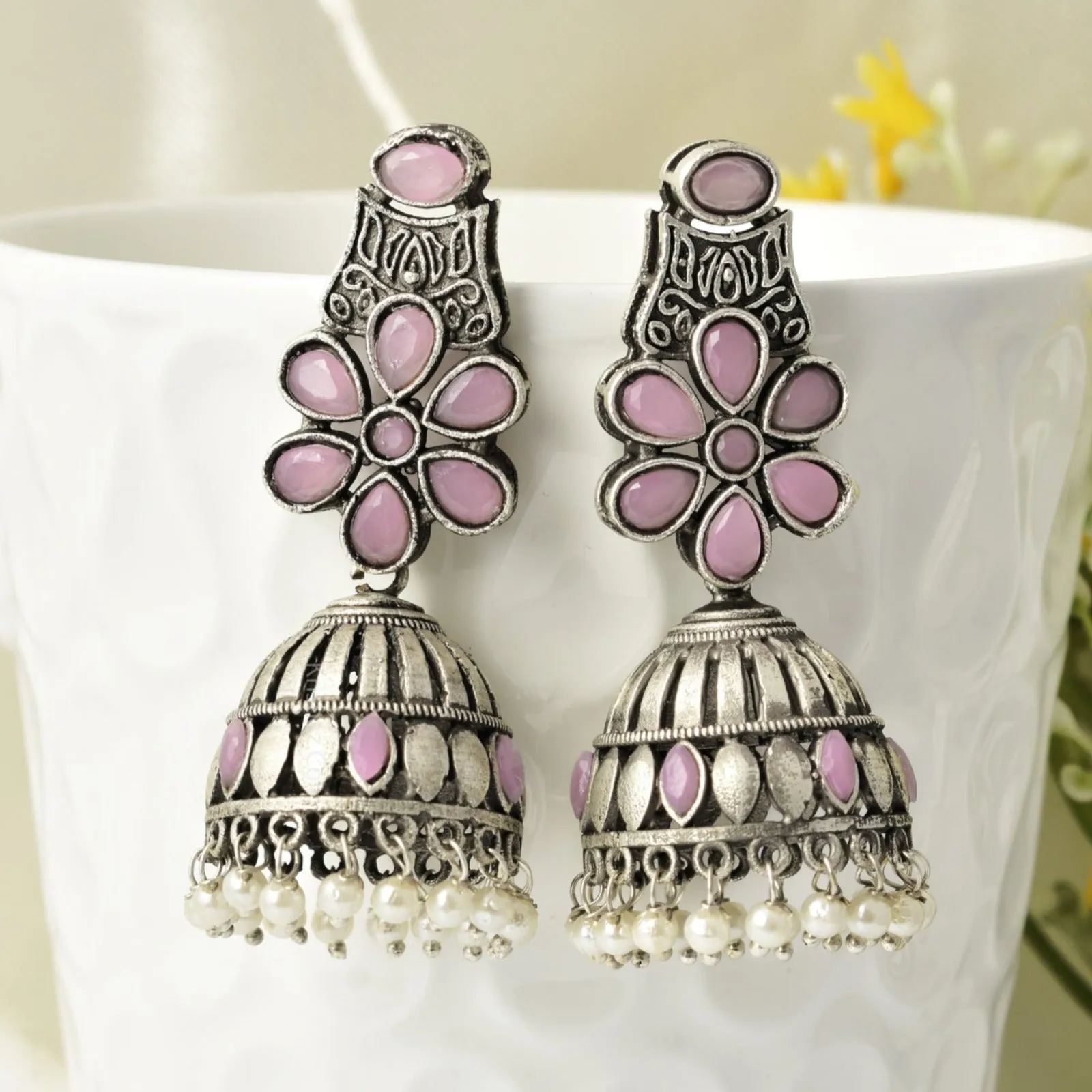 Reepal Jhumka Earrings