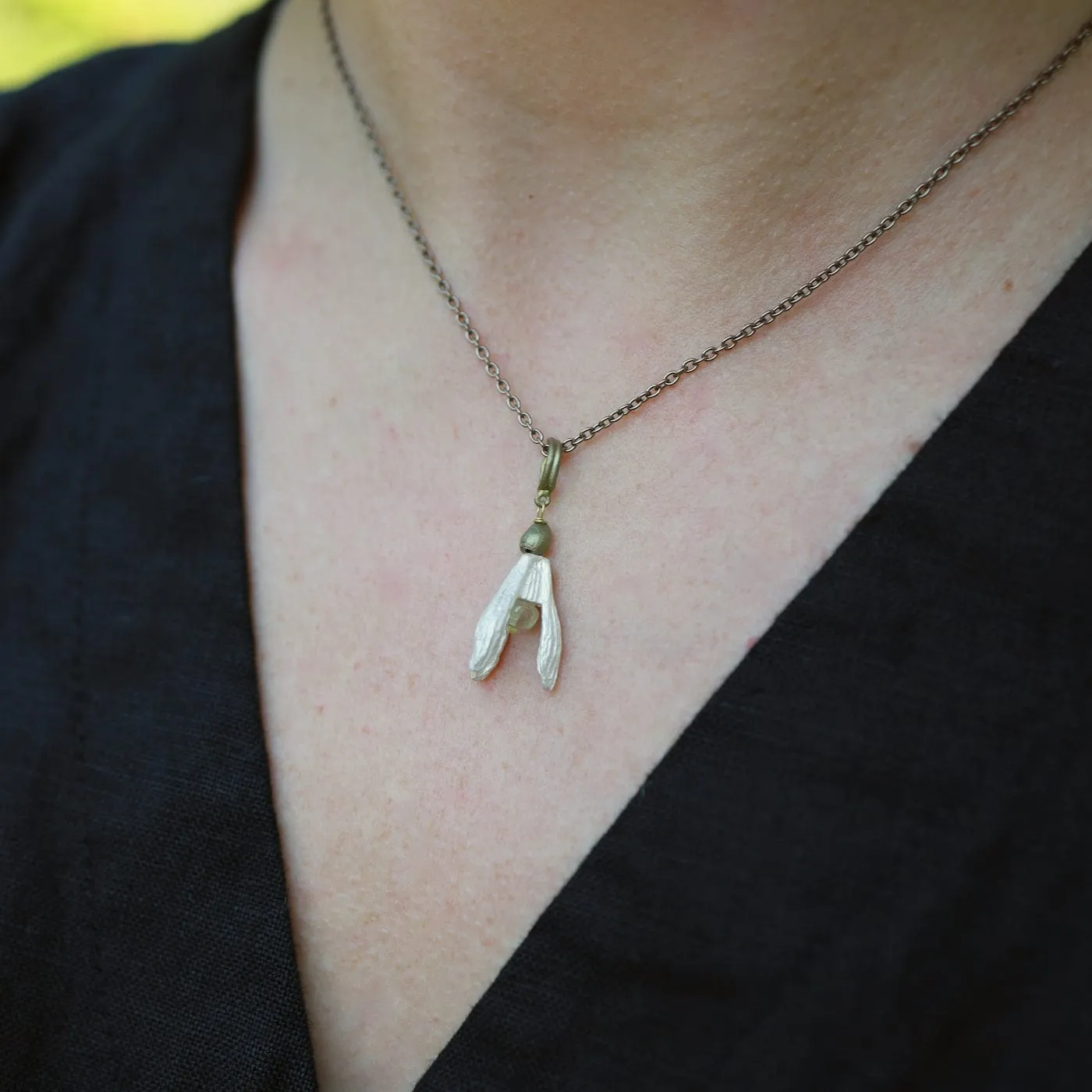 Snowdrops Dainty Pendant