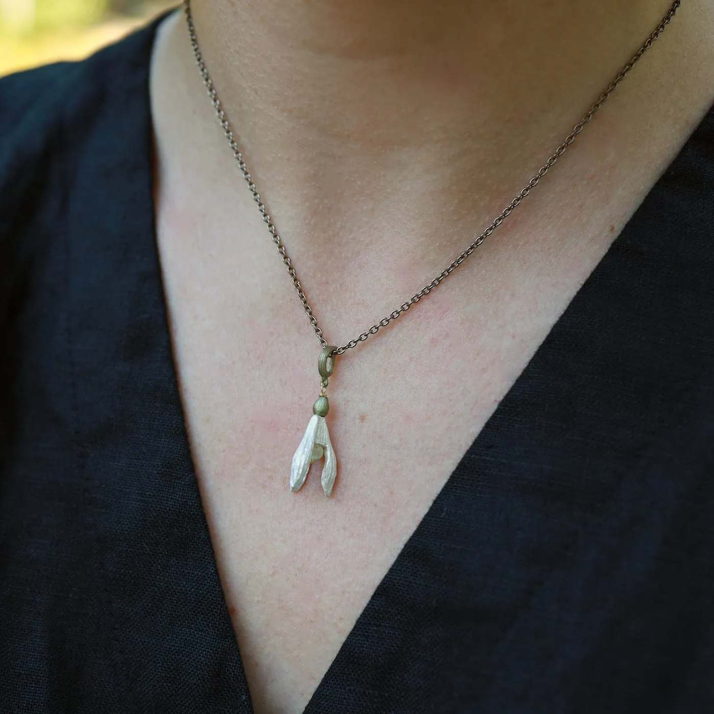 Snowdrops Dainty Pendant